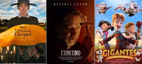 ESTRENOS EN VENEZUELA: J�venes enamorados del manga, entre gigantes animados, viuda de champ�n y exorcismo