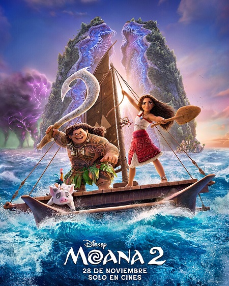Taquilla USA: 'Moana 2' encabeza el mejor D�a de Acci�n de Gracias de todos los tiempos con un r�cord de $225 millones en EE. UU. y $389 millones a nivel mundial