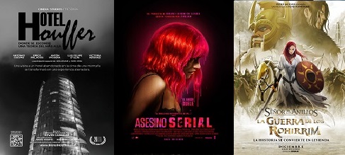 ESTRENOS EN VENEZUELA: Terror en un hotel en las alturas, un asesino serial y el se�or de los anillos con anime japon�s