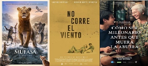 ESTRENOS EN ARGENTINA: No corre el viento con el rey le�n intentando hacerse millonario