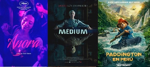 ESTRENOS EN VENEZUELA: Anora en busca del Oscar, mientras un oso va a la selva amaz�nica y una m�dium debe resolver un asesinato 