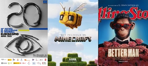 ESTRENOS EN VENEZUELA: El cine europeo coincide con un Robbie Williams trasmutado en un simio en el universo de Minecraft