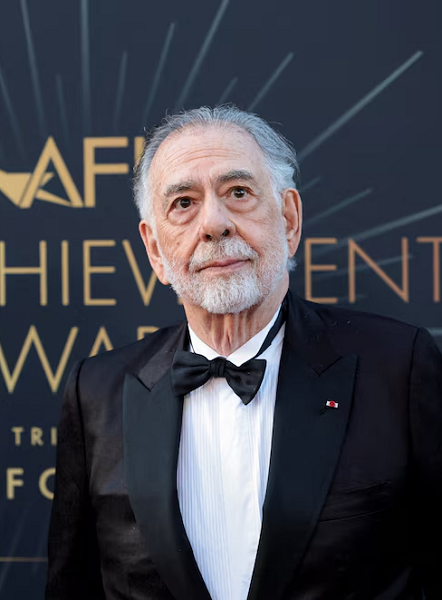 Estrellas del cine homenajearon a Francis Ford Coppola, premiado por su trayectoria