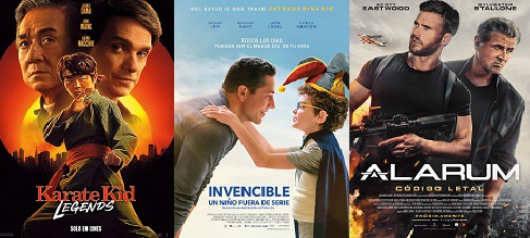 ESTRENOS EN VENEZUELA: Las leyendas del krate y un nio especial con cdigo letal 