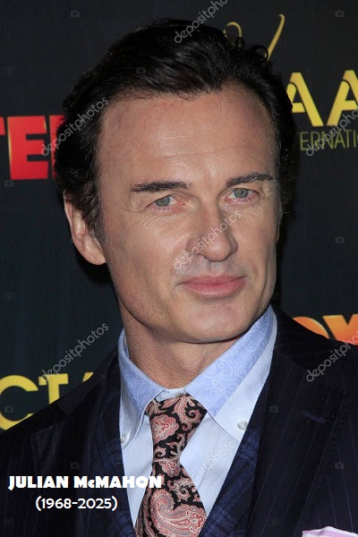 Muere el actor australiano Julian McMahon a los 56 a�os