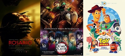 ESTRENOS EN VENEZUELA: Una mujer atacada por fuerzas siniestras, entre historias animadas