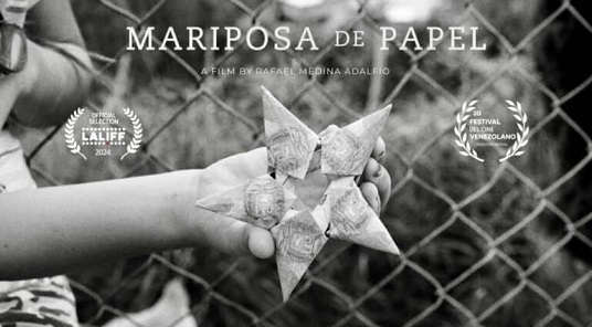 Mariposa de papel 