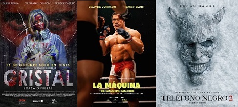 ESTRENOS EN VENEZUELA: Una adolescente convertida en cazadora, una m�quina de boxeo y un nuevo tel�fono negro 