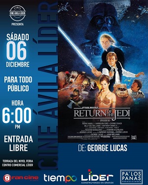 Saga Star War - Episodio VI - Cine Ávila Líder