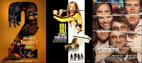 ESTRENOS EN USA: Hora de volver a Freddy Fazbear�s Pizza, a Kill Bill y al musical