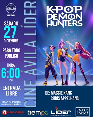 Las guerreras KPop - Cine Ávila Lïder