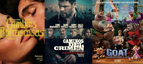 ESTRENOS EN VENEZUELA: En las cumbres borrascosas por caminos criminales con una cabra basquetbolista
