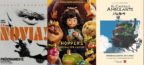 ESTRENOS EN VENEZUELA: El monstruo desea una novia y una operaci�n de castores en un castillo ambulante