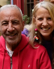 Bernarda Pag�s y Javier Lombardo