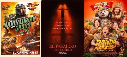 ESTRENOS EN VENEZUELA: De una lejana galaxia llegan Mandalorian, Grogu, un buf�n aterrador, un panda y un pasajero en problemas