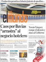 Nuevo espacio sobre cine en el diario El Mundo Econom�a & Negocios