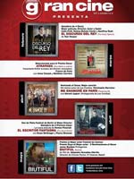 DISTRIBUCI�N GRAN CINE: PEL�CULAS FRANCESAS 