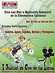 1er. Festival del Cine de Los Llanos se realiza en Calabozo