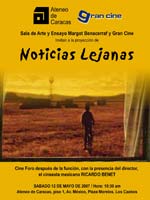 Cine Foro
Noticias lejanas
