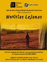 Cine Foro
Noticias lejanas