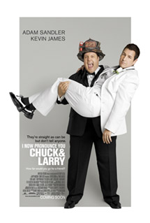 ‘Chuck & Larry’ destronan a 'Harry' del primer lugar
