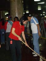 Jornada de limpieza por los trabajadores y trabajadoras de la Cinemateca Nacional
