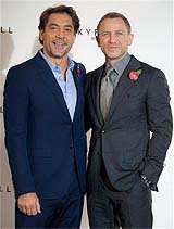Javier Bardem y Daniel Craig presentaron 