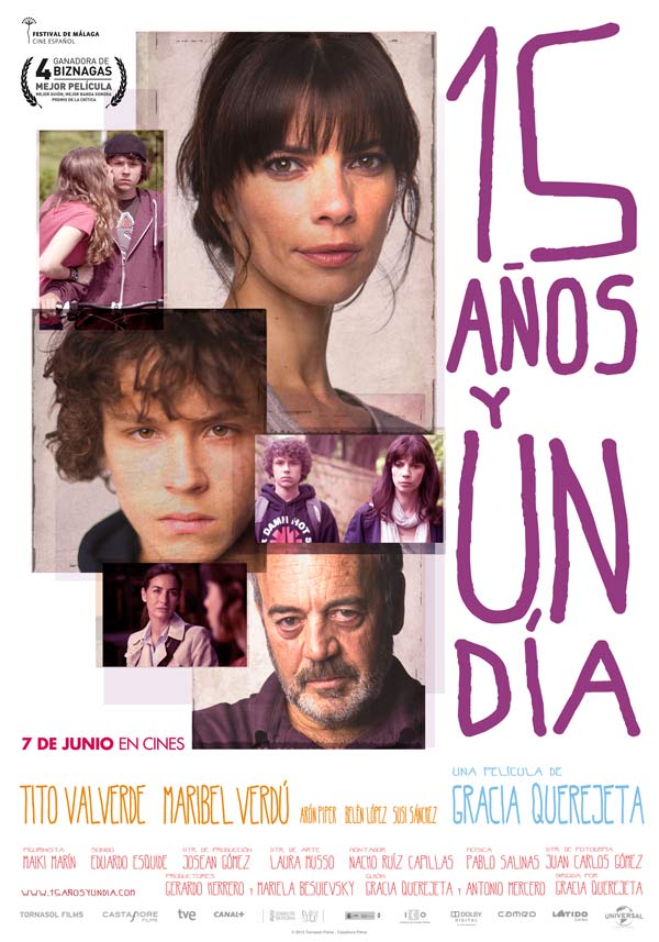 15 aos y un da (20 Festival Cine Espaol 2016)