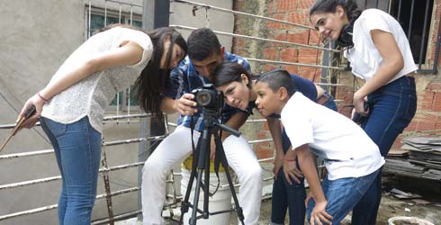 Fbrica de Cine en rodaje