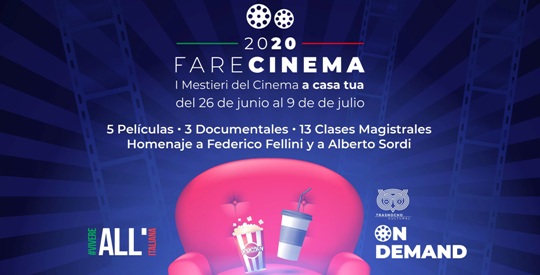 2020 Fare Cinema (Festival de Cine Italiano) 