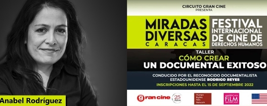 Taller 'Cómo crear documentales exitosos' (Anabel Rodríguez Ríos)