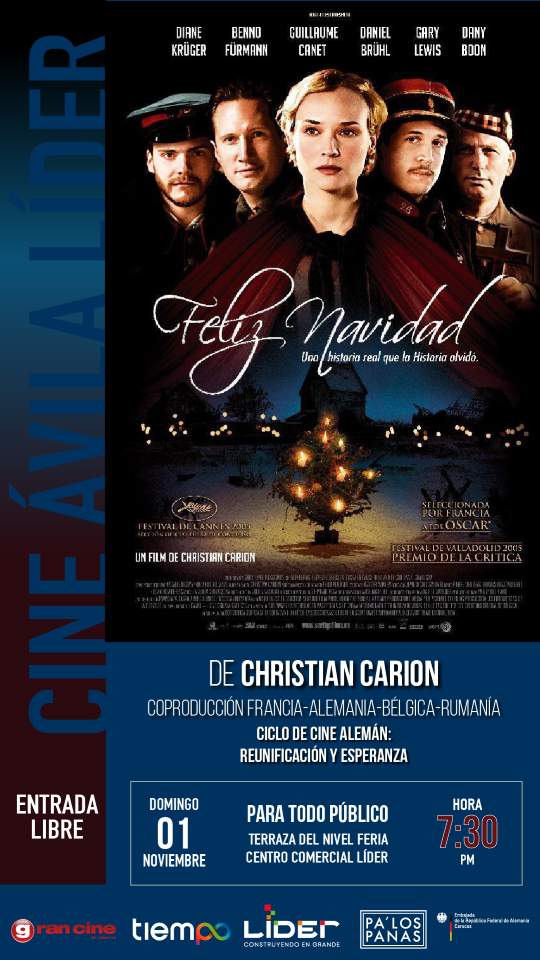 Feliz Navidad (Cine Ávila Líder - Domingo 1/11/2026)